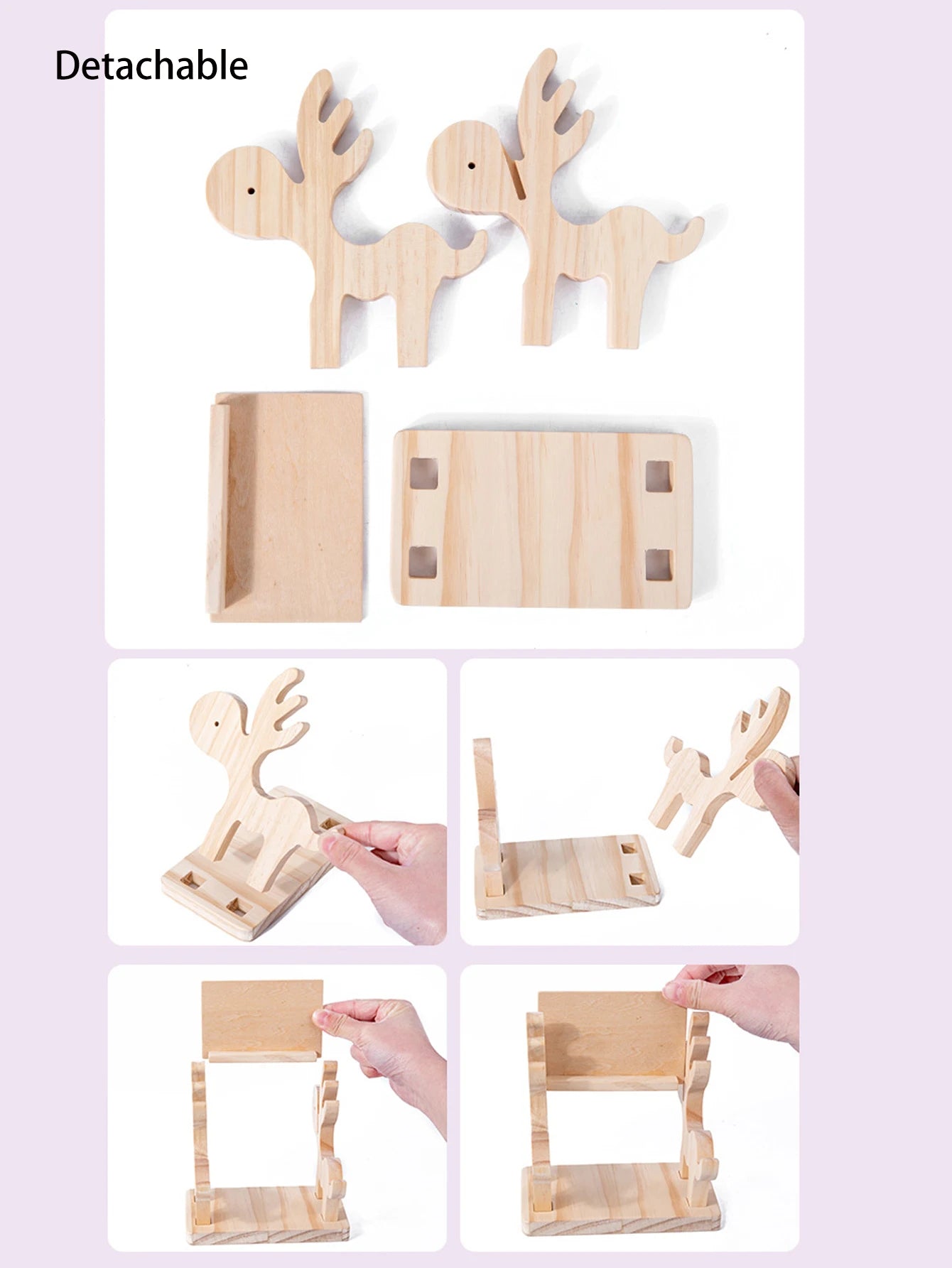 Words Spelling Game Set Fawn Toy, Vowel Letter Pairing, Cognitive Early Education Wooden Reading Blocks With Flashcards